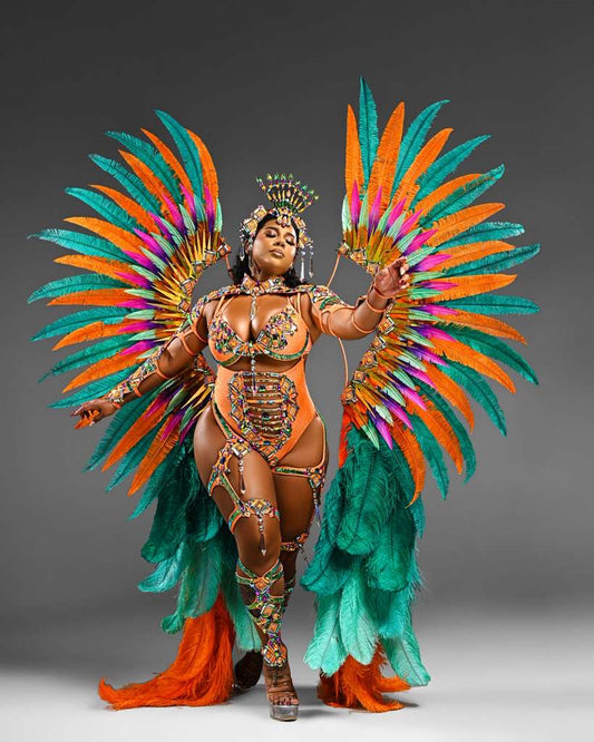 Luminous Curvy Frontline with Large Backpack