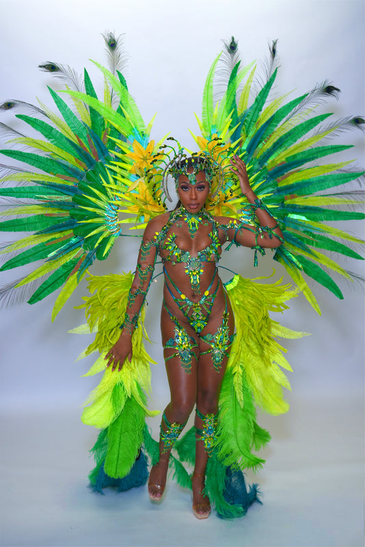 Iris Frontline with Feathers